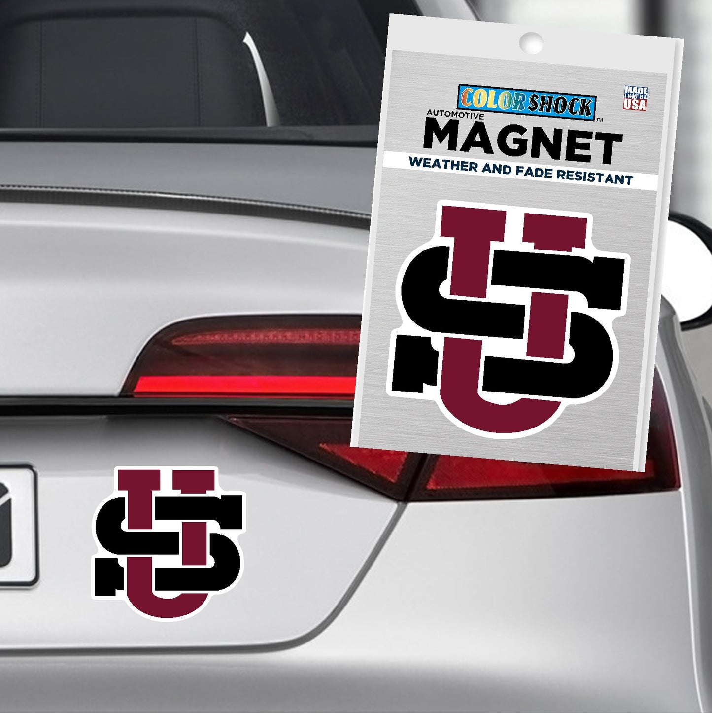 Car Magnet - Interlocking Logo