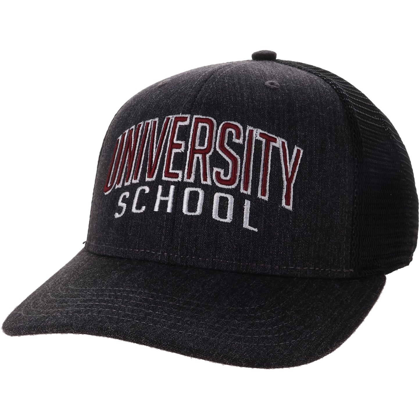 L2 Gray MPS Trucker Hat Words