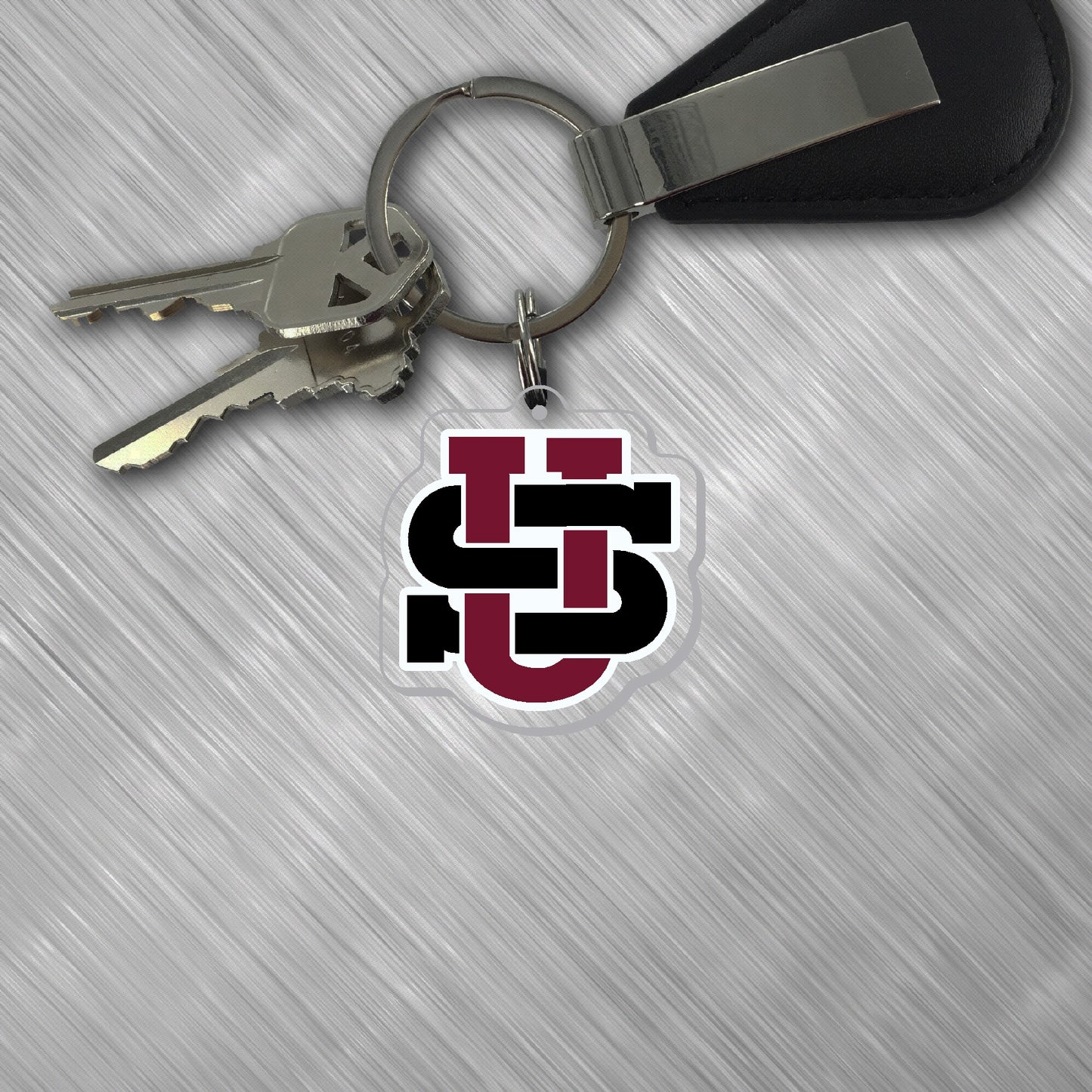 Key Chain - Acrylic Interlocking Logo