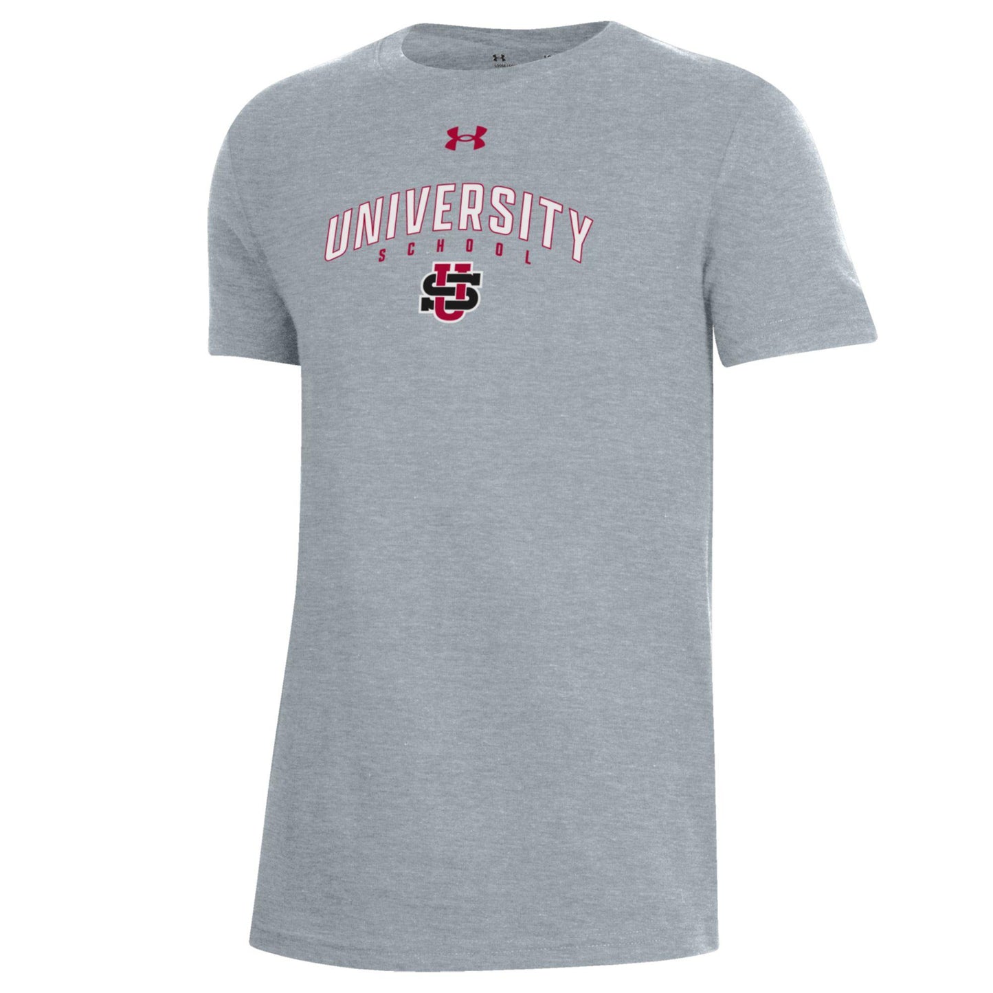 UA Youth Cotton Blend SS Tee - Arch
