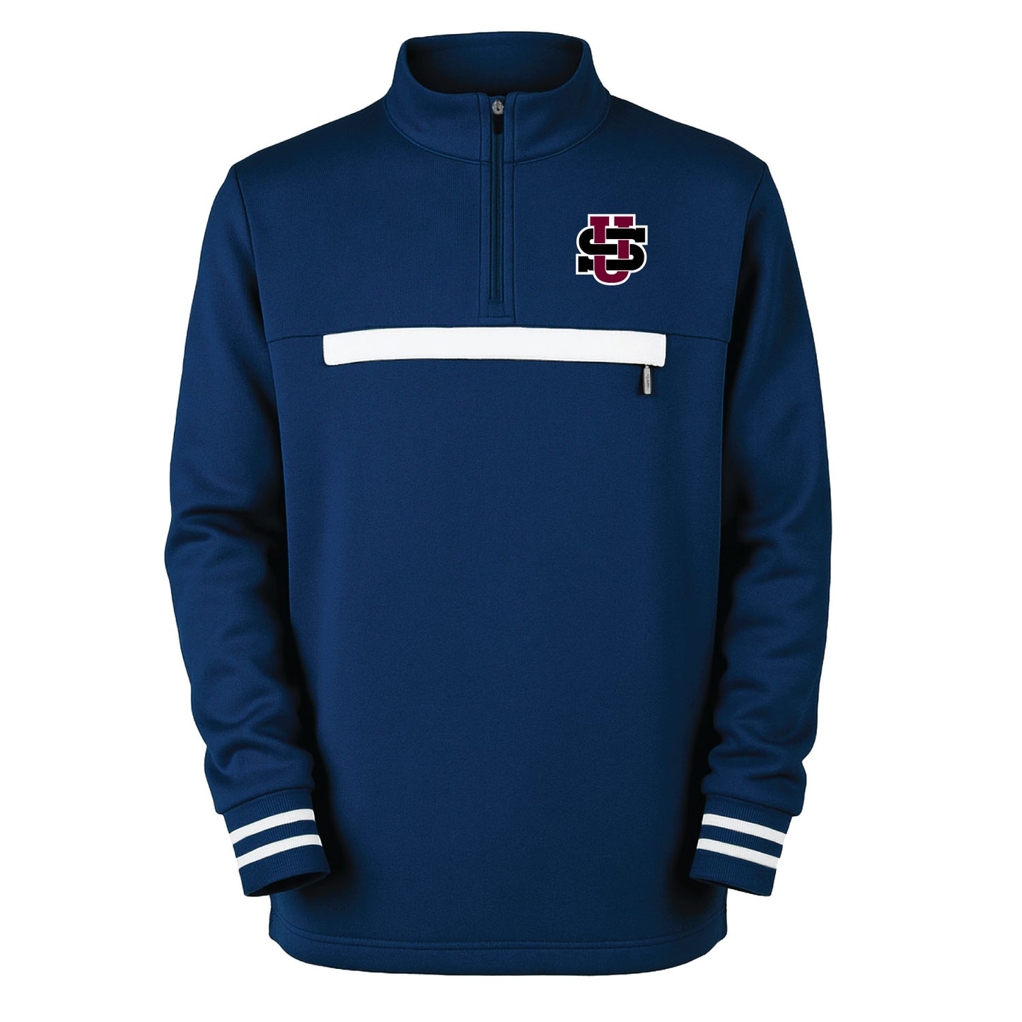 Youth Garb Performance Quarter Zip Navy -F26