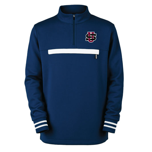 Youth Garb Performance Quarter Zip Navy -F26