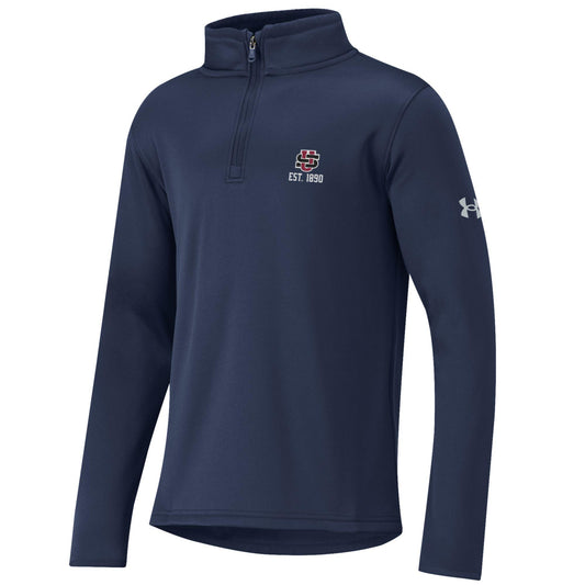 UA Performance Fleece 1/4 Zip in Navy