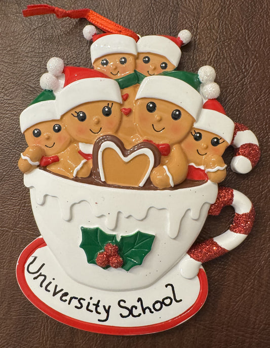 Gingerbread Cup Ornament