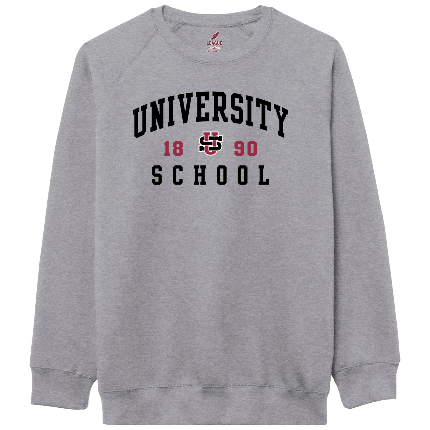 Adult Essential Crew Heather (words & year) L2- F26