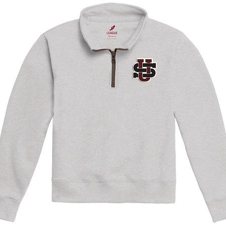 Youth Essential Quarter Zip Oxford L2- F26