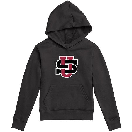 Youth Essential Hoodie Logo only Black L2- F26