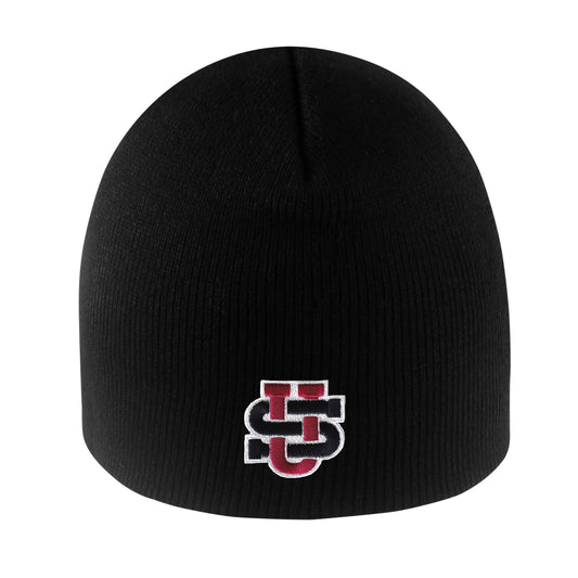 Adult Beanie Black Logo-F26