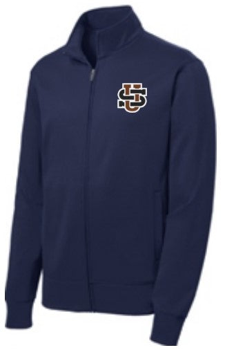 Youth Light Weight Full Zip Fleece Jacket – University School Tower Shop