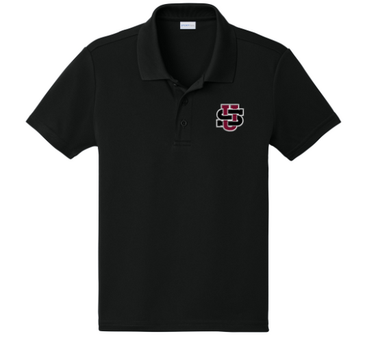 Youth Polo with Embroidered Logo (XS & Small)- Black or Navy F26