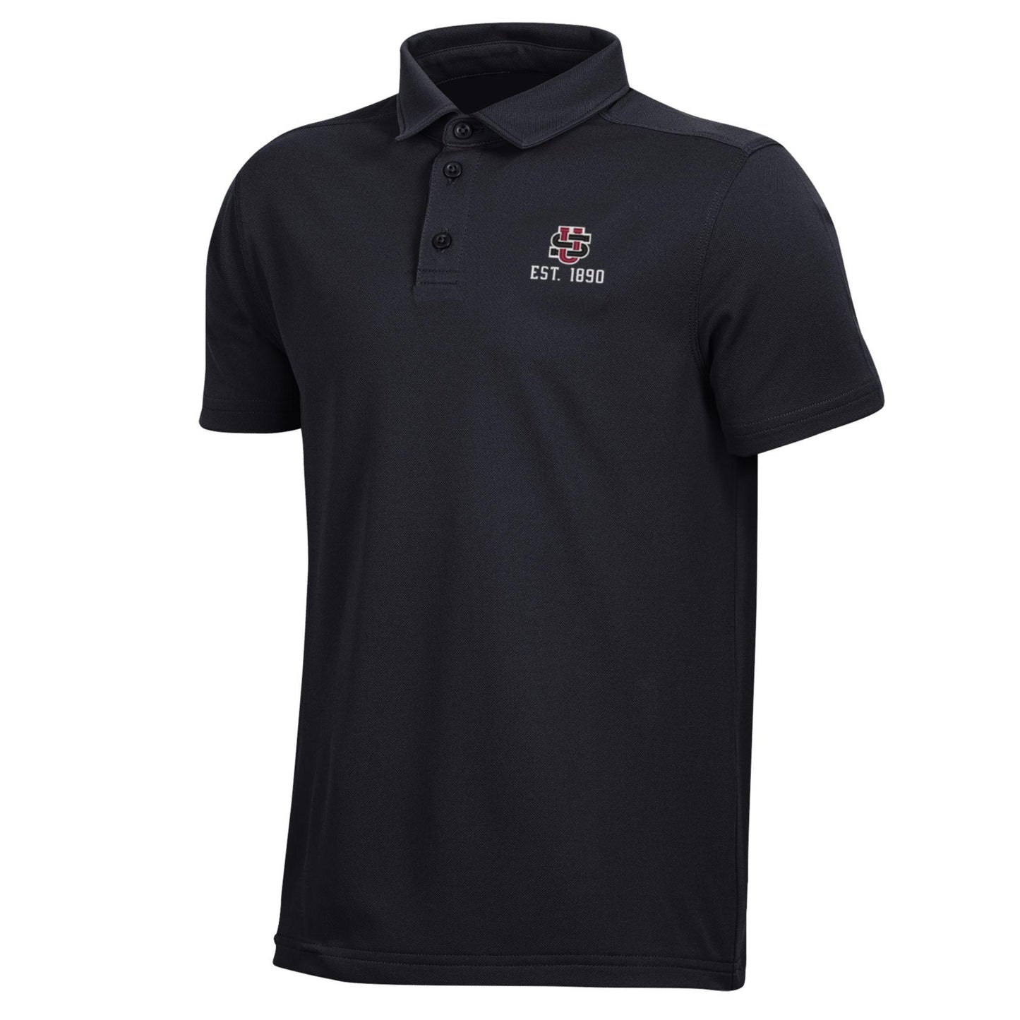 UA T2G Pique Polo Black