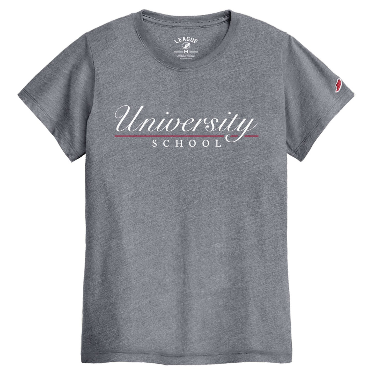 Women's Tee - Heathered Grey - Crew Neck