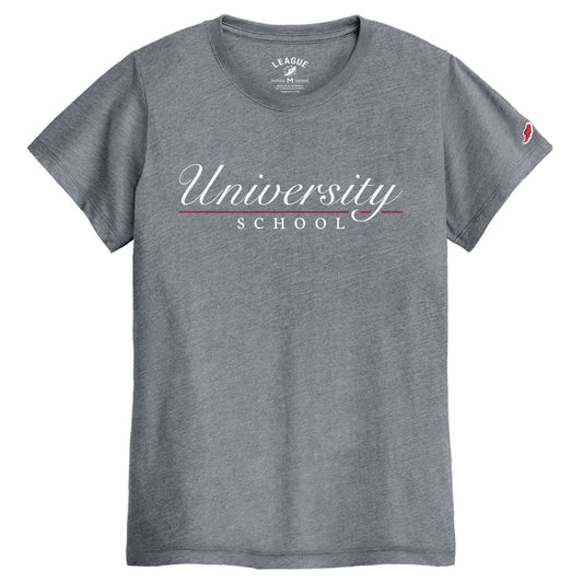 Women's Tee - Heathered Grey - Crew Neck