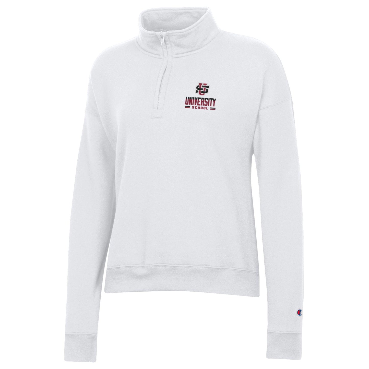 Women's 1/4 Zip with Embroidery