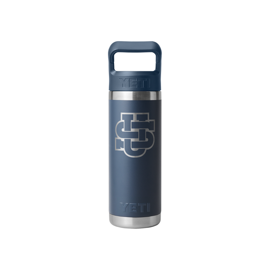 Yeti - Water Bottle - Straw Cap - Navy F26