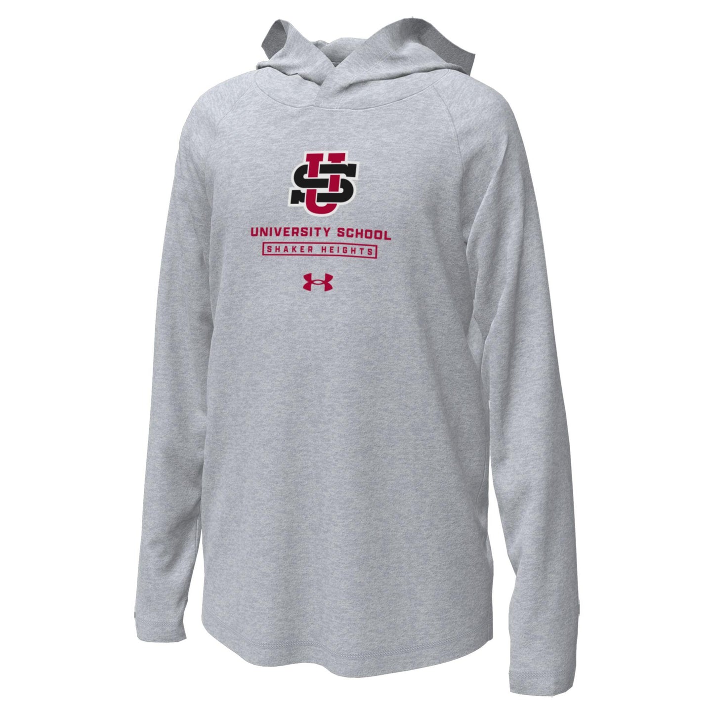 UA -Youth Tech Stretch Hood - Grey