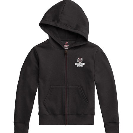 Youth L2 Full Zip Black